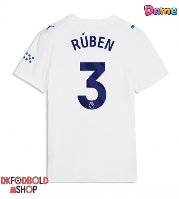 Manchester City Ruben Dias #3 Tredje trøje Dame 2026-27 Kort ærmer